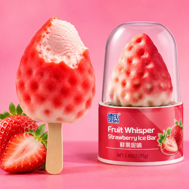 Strawberry Ice Cream.