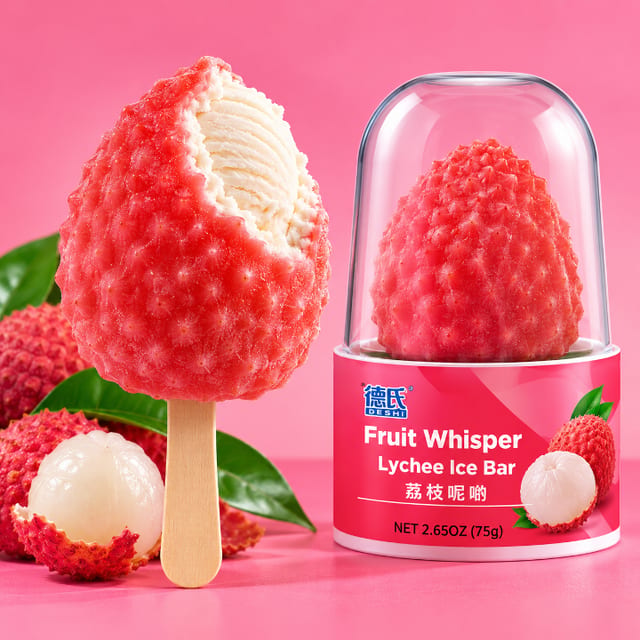 Lychee Ice Cream.