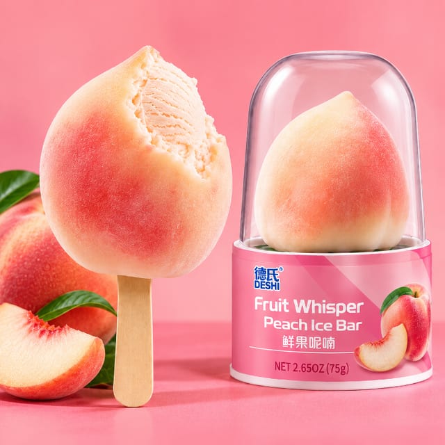 Peach Ice Cream.